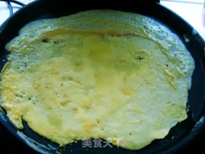 Make Orange egg rolls step 4