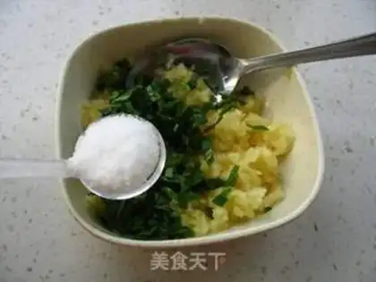 Make Mint garlic cheese step 4