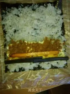 Make Simple sushi step 4