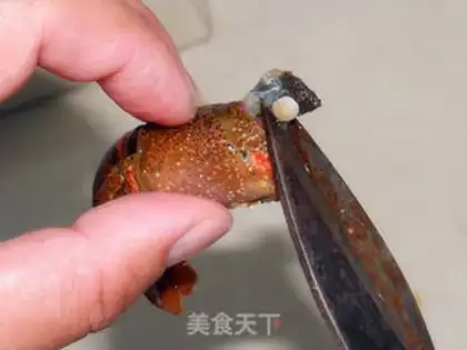 Make Red burning lobster step 2