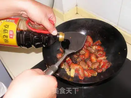 Make Red burning lobster step 6