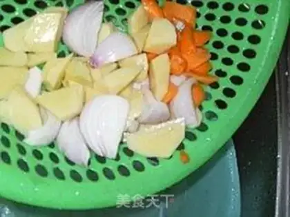 Make Curry beef soup step 5