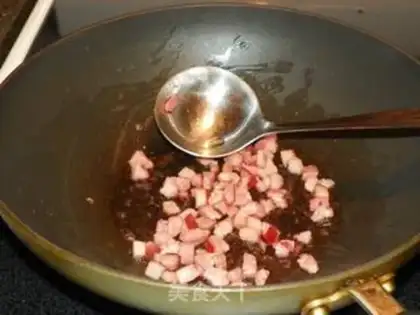 Make Ham-year-old pastry soup step 3
