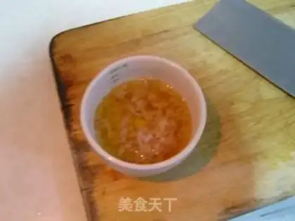 Make Dalian steel squid shavings step 4