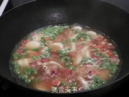 Make Ham-year-old pastry soup step 5