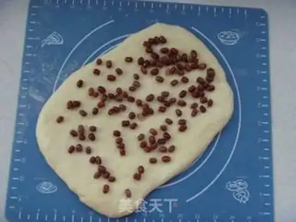 Make Red bean toast step 7