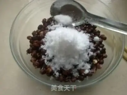 Make Red bean ice cream step 3