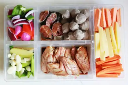 Make Three casseroles step 1