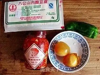 Make Precious omelet tofu step 0