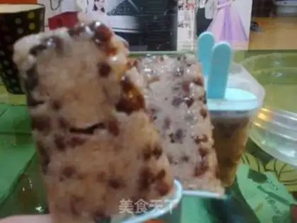 Make Red bean ice cream step 9