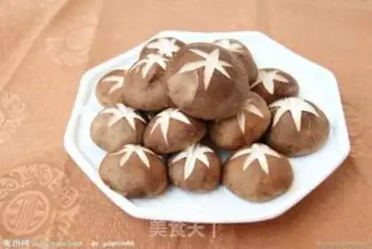 Make Flaming mushrooms step 1