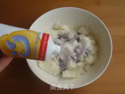 Make Blueberry Mountain step 2