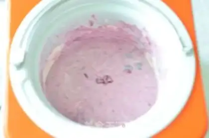 Make Blueberry yogurt step 6