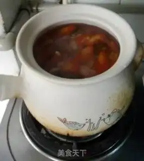 Make Soybeans foot soup step 5
