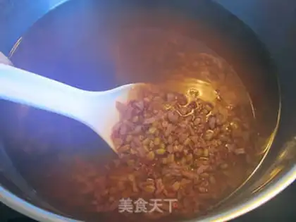 Make Red rice porridge step 5