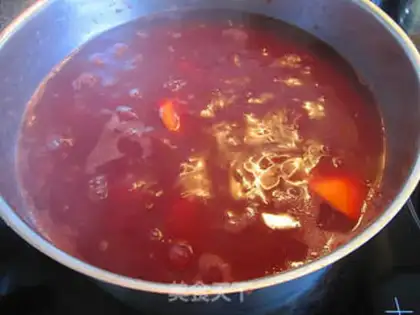 Make Red rice porridge step 10