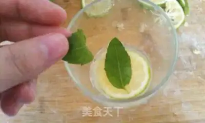Make Mint tea step 2