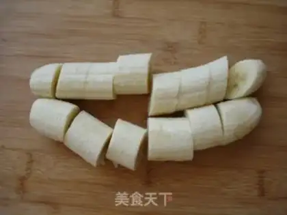 Make Banana milk step 1