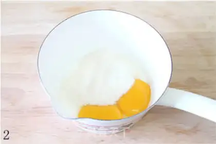 Make Tea ice cream step 1