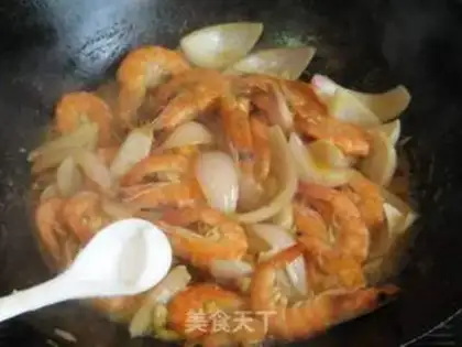 Make Gold curry shrimp step 7