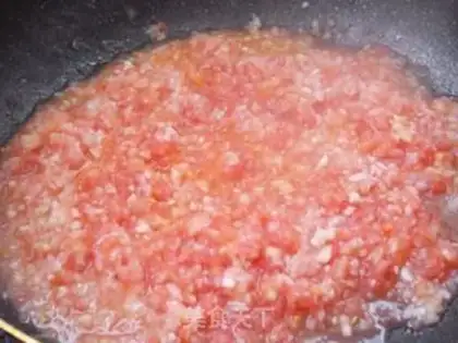Make Sea, land and sea, double pizza step 3