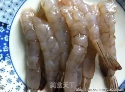 Make Almond shrimp step 0