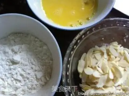 Make Almond shrimp step 2