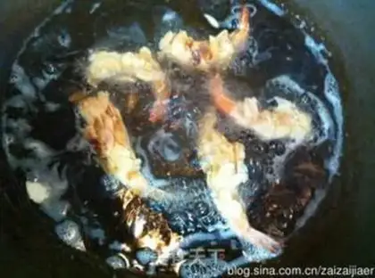 Make Almond shrimp step 3