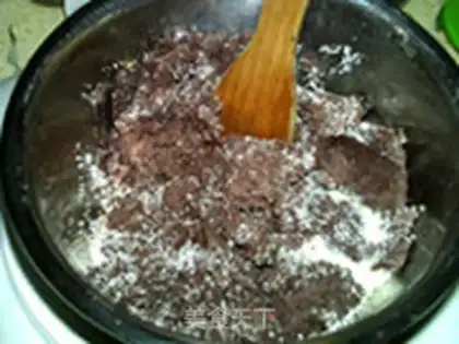 Make Red bean sand step 7