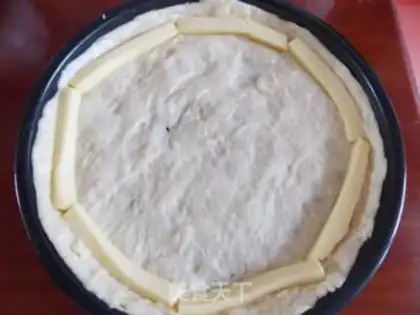 Make Sea, land and sea, double pizza step 11