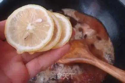 Make Beer and lemon and red meat step 9