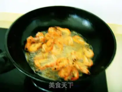 Make Shanghai oiled shrimp step 4