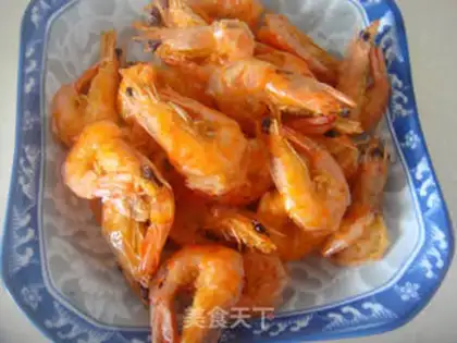 Make Shanghai oiled shrimp step 5