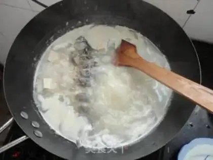 Make Tofu soup step 6