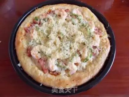 Make Sea, land and sea, double pizza step 19