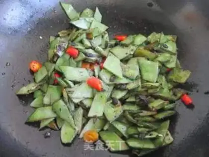 Make The beans are fried step 7