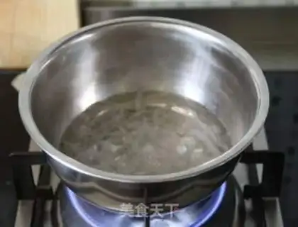 Make Homemade almond tofu step 2