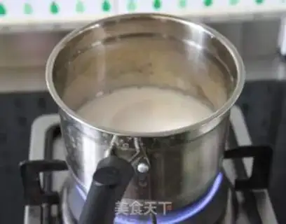 Make Homemade almond tofu step 3