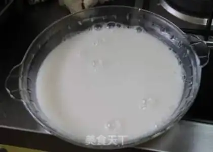 Make Homemade almond tofu step 5