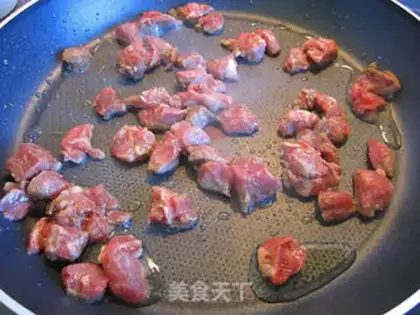 Make The lamb rice step 7