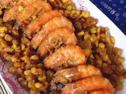Make Goldsand corn shrimp step 10