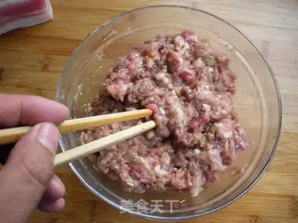 Make Spicy dumplings step 4