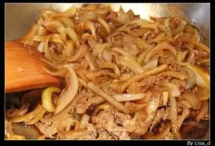 Make Beef rice step 3