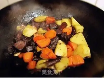 Make Potato carrot beef step 3
