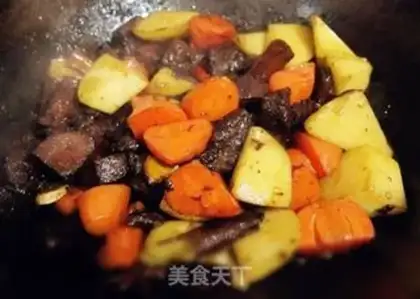 Make Potato carrot beef step 4