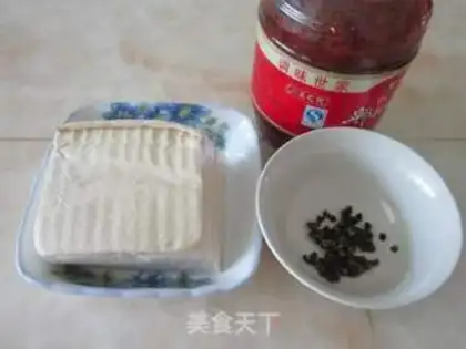 Make Spicy tofu step 0