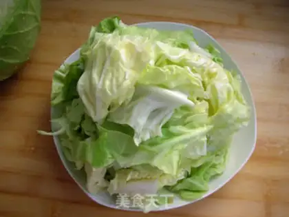 Make Dry cabbage step 1