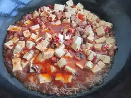Make Spicy tofu step 9