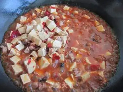 Make Spicy tofu step 10