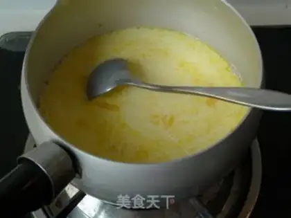 Make Three color ice cream step 1